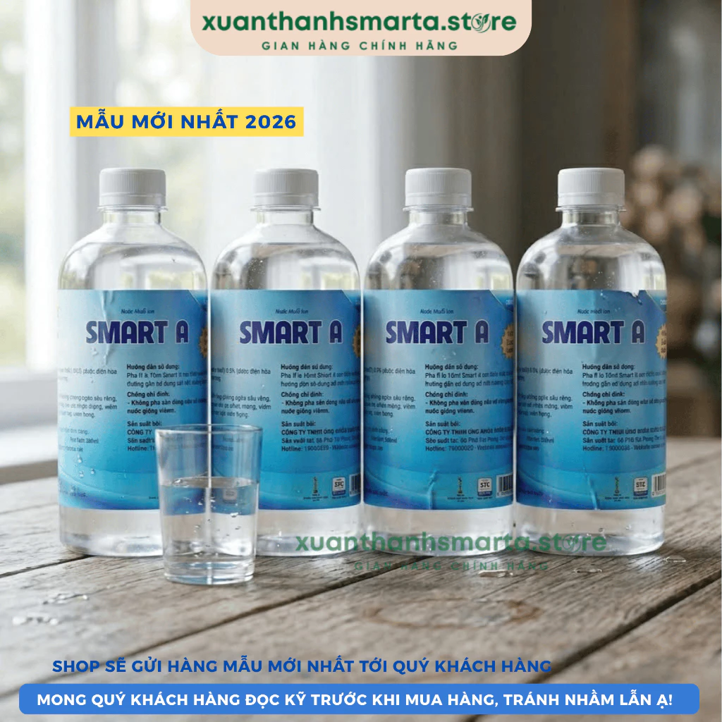 Smart A Xịt kháng khuẩn 500ml