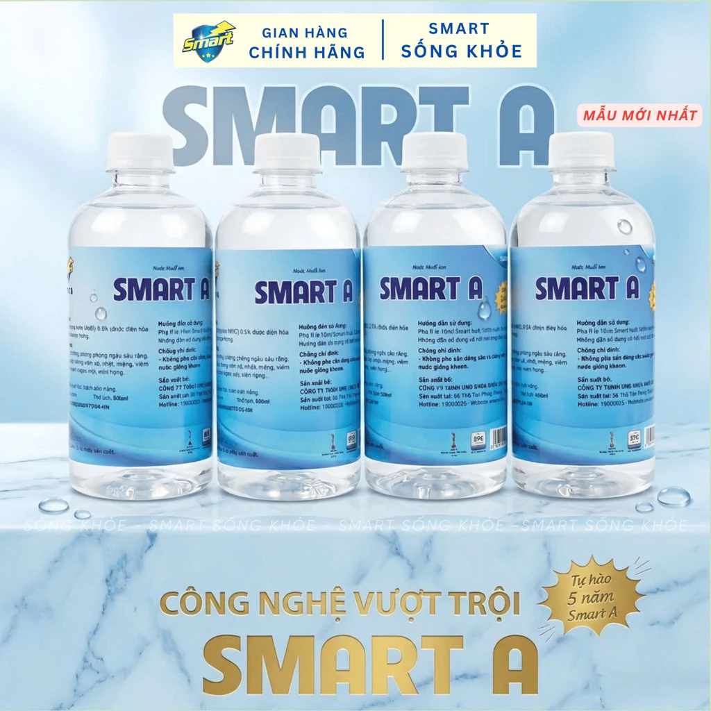 Smart A Xịt mũi dịu nhẹ 70ml