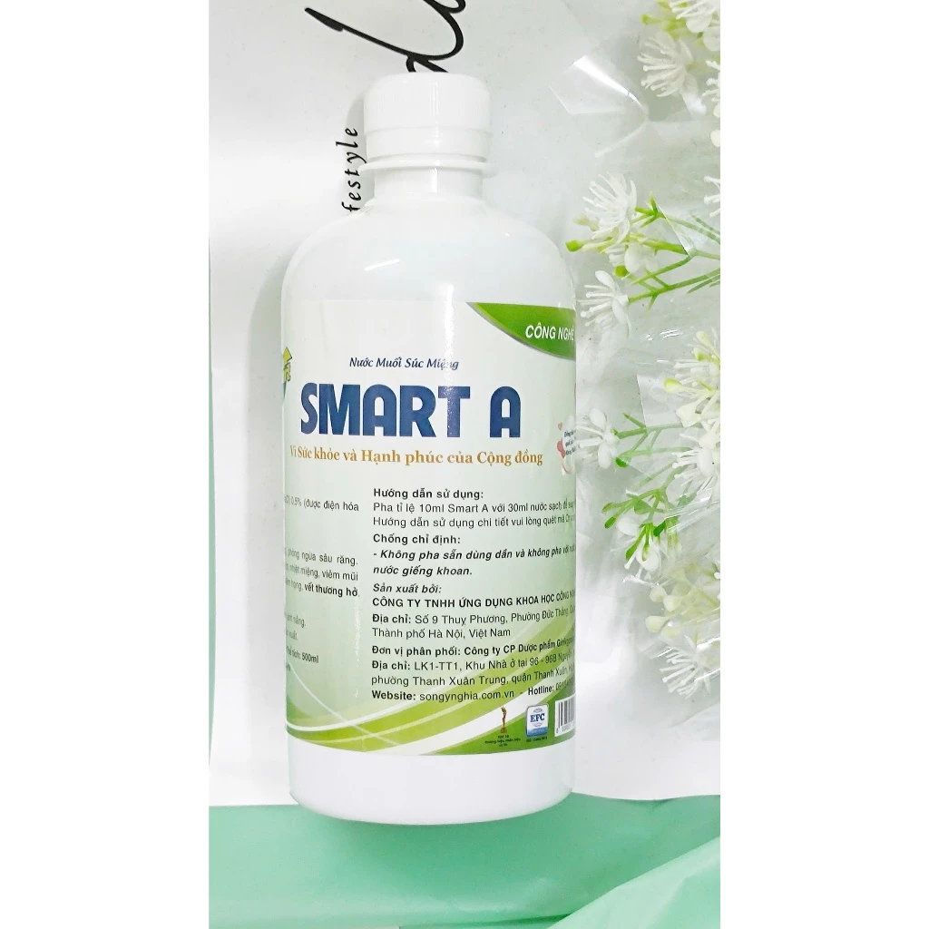 Smart A Dung dịch vệ sinh 1L